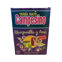 Yerba mate Campesino Manzanilla y anís 500 gramos