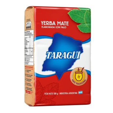 Yerba mate Taragüi tradicional 500 gramos.