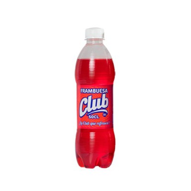 Refresco Frambuesa CLUB 500 ml.