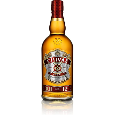 Whisky escocés Chivas 12 años 70 cl.