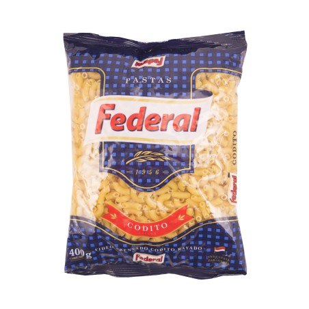 Fideos Federal CODITO 400 gramos.