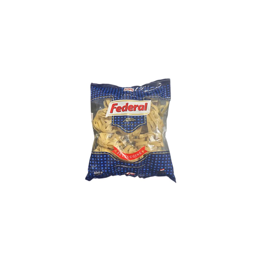 Fideos federal FETTUCCINE 400 gramos.