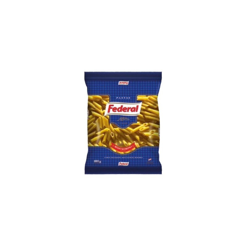 Mostacholi 400 gramos pastas Federal